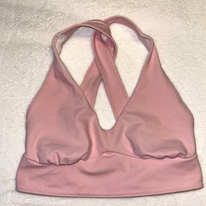 Free people mauve sports bra